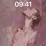 Muted Reverie Wallpaper with Brushstroke Flesh wallpaper for iPhone, iPad & Mac