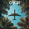 Skyward Frame Wallpaper with Tropical Canopy wallpaper for iPhone, iPad & Mac