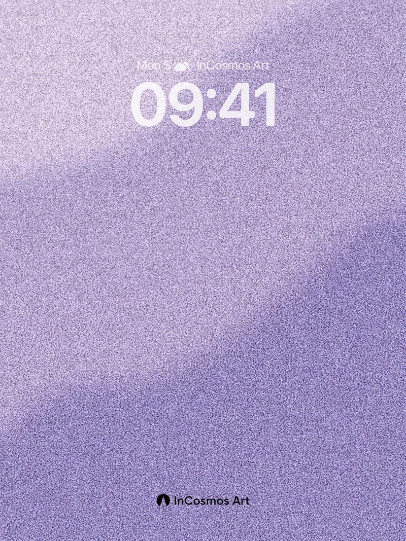 Lavender Hush Wallpaper with Soft Gradient Veil