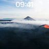 Eternal Ember Wallpaper with Cloud Veil wallpaper for iPhone, iPad & Mac