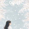Serenity Bloom Wallpaper with Cherry Petal Drift wallpaper for iPhone, iPad & Mac