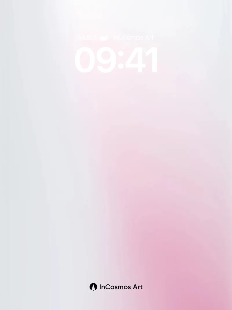 Soft Hush Gradient Wallpaper with Ethereal Light