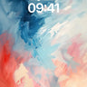 Whispering Canvas Wallpaper with Fluid Color Fields wallpaper for iPhone, iPad & Mac