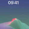 Gradient Flow Mountain Background wallpaper for iPhone, iPad & Mac