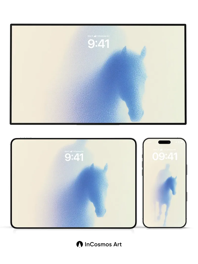 Serenity Ride Wallpaper with Ethereal Haze