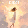 Serenity Skyfall Wallpaper with Feathered Light wallpaper for iPhone, iPad & Mac