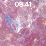 Luminous Crystal Wallpaper with Ethereal Hues wallpaper for iPhone, iPad & Mac