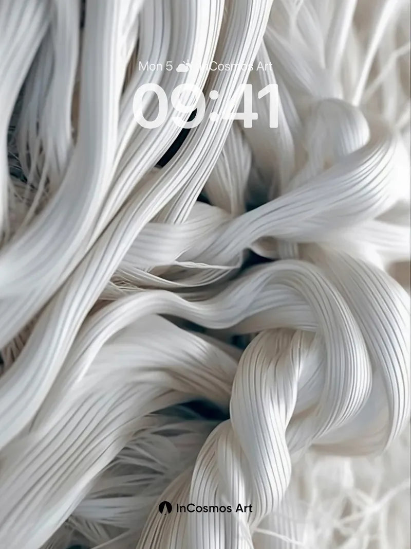 Silken Whispers Wallpaper with Breathable Light