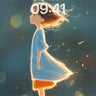 Golden Whispers Wallpaper with Floating Light wallpaper for iPhone, iPad & Mac