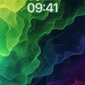Luminous Veil Wallpaper with Ethereal Flow wallpaper for iPhone, iPad & Mac