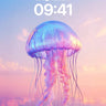 Luminous Drift Wallpaper with Celestial Tides wallpaper for iPhone, iPad & Mac