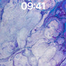 Lavender Veil Wallpaper with Ethereal Swirls wallpaper for iPhone, iPad & Mac