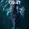 Oceanic Whisper Wallpaper with Bioluminescent Veins wallpaper for iPhone, iPad & Mac