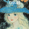 Whimsical Wonderland Wallpaper with Rabbit Hat wallpaper for iPhone, iPad & Mac