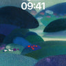 Mystic Bloom Wallpaper with Polka-Dot Hues wallpaper for iPhone, iPad & Mac