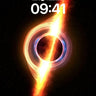 Cosmic Echo Wallpaper with Light Whirlpool wallpaper for iPhone, iPad & Mac