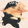Serene Cloud Portrait Wallpaper with Ethereal Silhouette wallpaper for iPhone, iPad & Mac