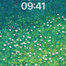 Green Field with White Flowers Wallpaper 4K AMOLED Wallpaper wallpaper for iPhone, iPad & Mac