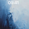 Blue Gradient Abstract Wallpaper wallpaper for iPhone, iPad & Mac