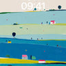 Serene Abstract Landscape Wallpaper with Layered Hills wallpaper for iPhone, iPad & Mac