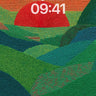 Ember Valley Wallpaper with Stitched Light wallpaper for iPhone, iPad & Mac