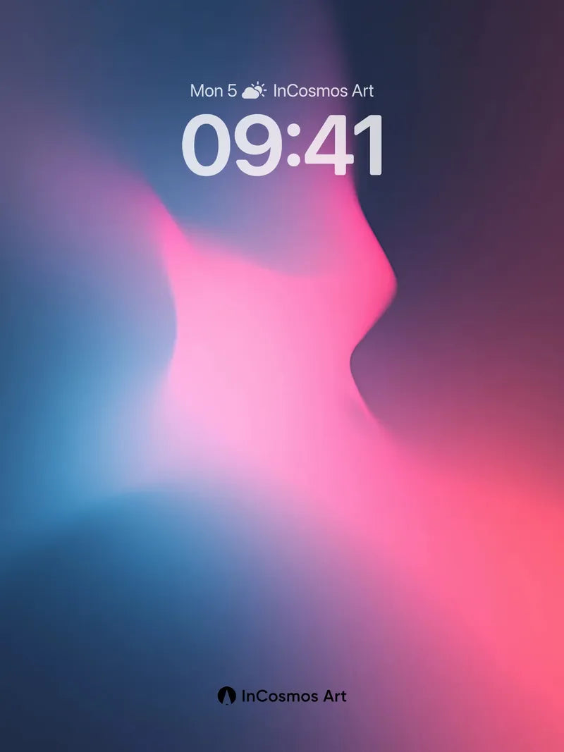 Luminous Veil Wallpaper with Ethereal Flow