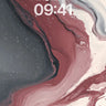 Fluid Serenity Wallpaper with Marbled Haze wallpaper for iPhone, iPad & Mac