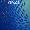 Deep Ocean Current Wallpaper Background wallpaper for iPhone, iPad & Mac