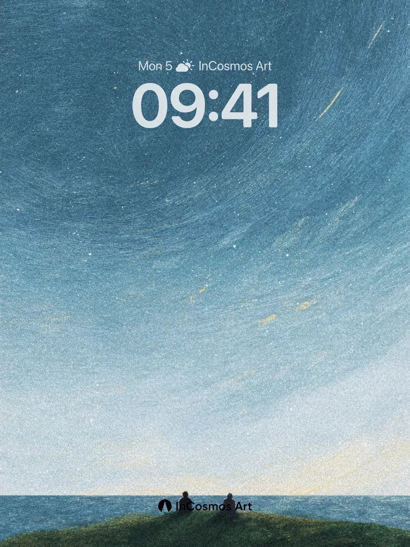 Starry Veil Wallpaper with Cosmic Whispers