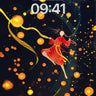 Luminous Drift Wallpaper with Floating Orbs wallpaper for iPhone, iPad & Mac