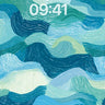Oceanic Rhythm Wallpaper wallpaper for iPhone, iPad & Mac