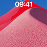 Crimson Dune Wallpaper with Sunlit Texture wallpaper for iPhone, iPad & Mac