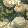 Luminous Petal Wallpaper with Impressionist Hues wallpaper for iPhone, iPad & Mac