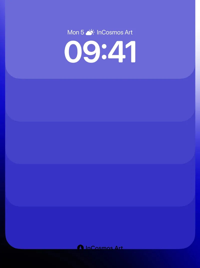 Luminous Depth Wallpaper with Gradient Veil