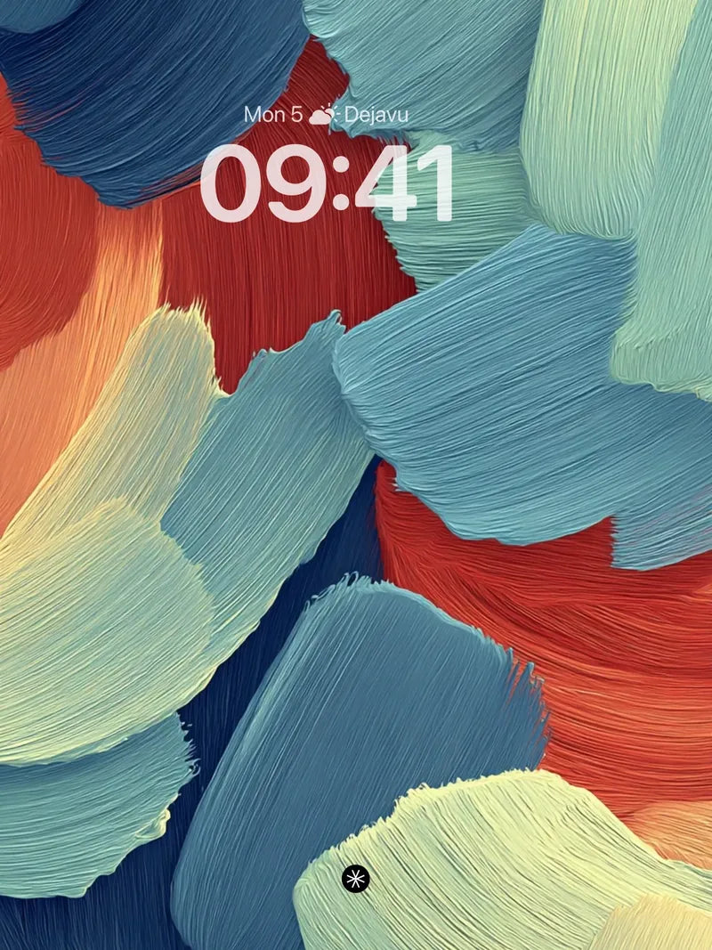 Fluid Emotions Abstract Wallpaper