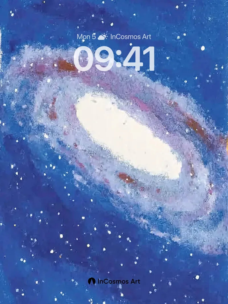 Cosmic Dust Wallpaper with Spiral Haze wallpaper for iPhone, iPad & Mac