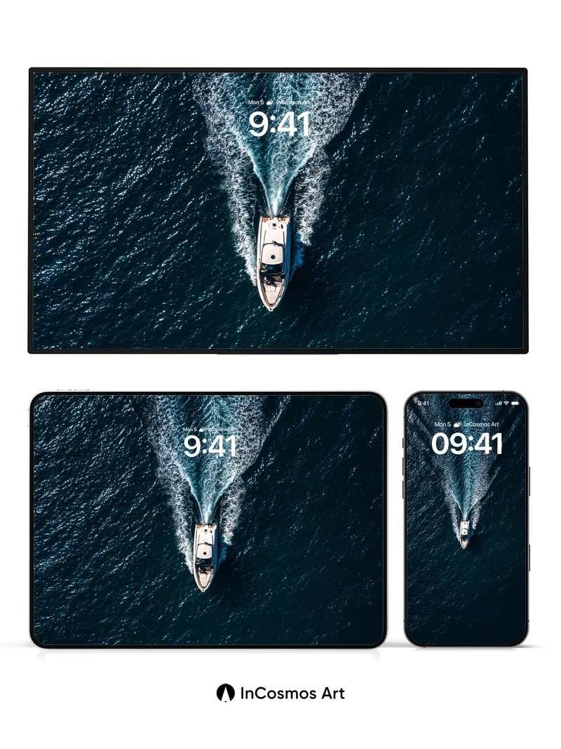 Calm Abyss Wallpaper with Ocean Veil