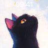 Whispering Sky Wallpaper with Golden Eyes wallpaper for iPhone, iPad & Mac