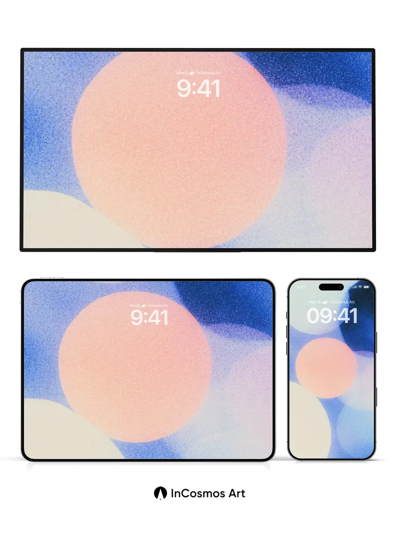 Soft Focus Wallpaper with Floating Hues