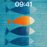 Serenity Swim Wallpaper with One Orange Rebel wallpaper for iPhone, iPad & Mac