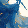 Celestial Tide Wallpaper with Golden Veins wallpaper for iPhone, iPad & Mac