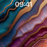 Luminous Agate Wallpaper with Golden Veins wallpaper for iPhone, iPad & Mac