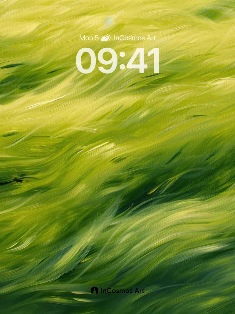 Whispering Canopy Wallpaper with Living Light