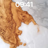 Stone Vein Wallpaper with Living Wood Edge wallpaper for iPhone, iPad & Mac