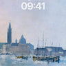 Misty Harbor Wallpaper with Whispering Sails wallpaper for iPhone, iPad & Mac