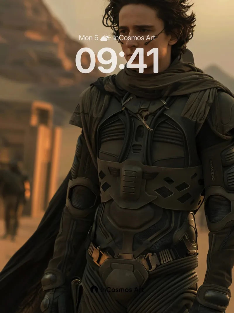 Desert Sovereign Wallpaper with Whispering Armor