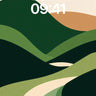 Serenity Ridge Wallpaper with Earth-Toned Flow wallpaper for iPhone, iPad & Mac