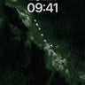 Shadowed Flight Wallpaper with Celestial Path wallpaper for iPhone, iPad & Mac