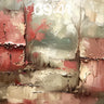 Crimson Echo Wallpaper with Weathered Canvas wallpaper for iPhone, iPad & Mac