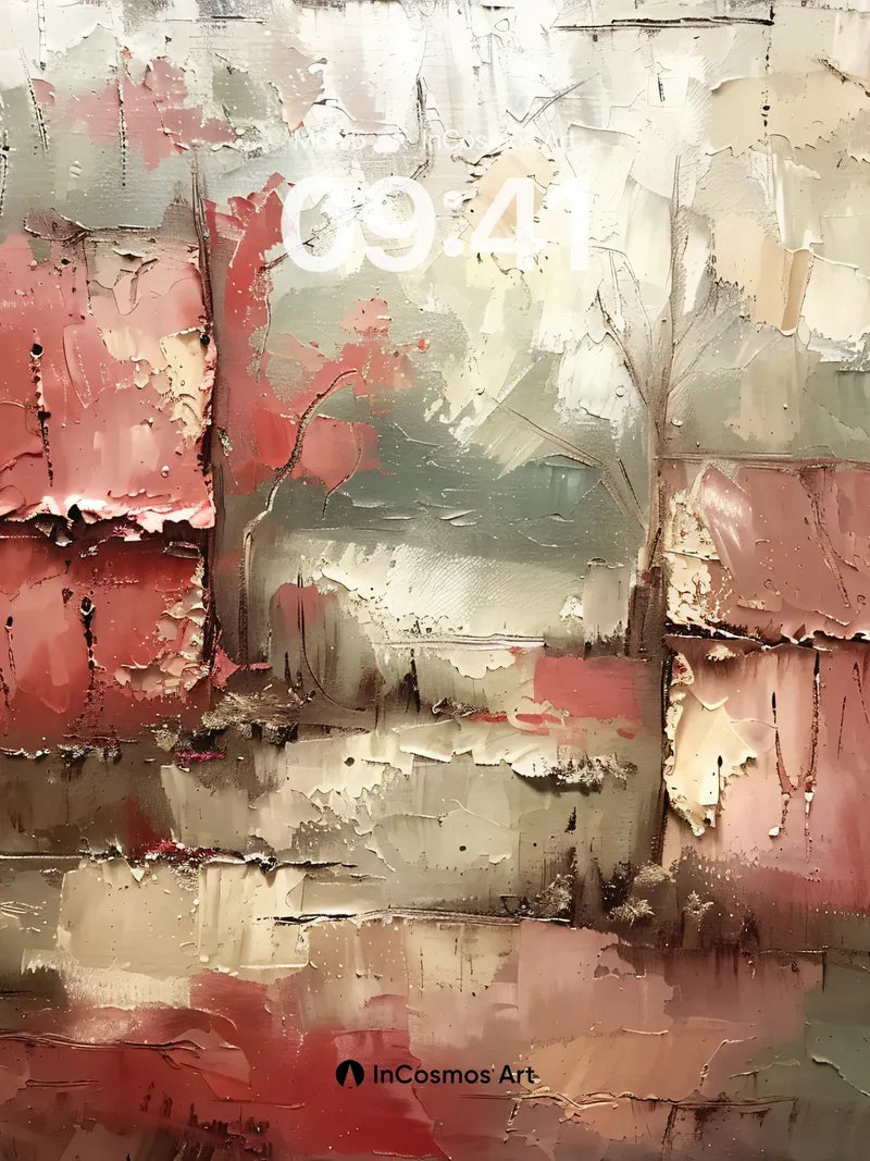 Crimson Echo Wallpaper with Weathered Canvas wallpaper for iPhone, iPad & Mac